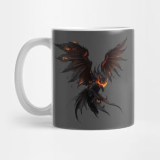 Phoenix Bird - Fire and Ashes Mug